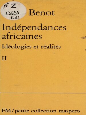 cover image of Les indépendances africaines (2)